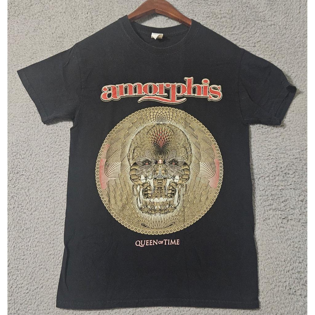 Amorphis Queen Of Time 2019 Tour Short Sleeve T Shirt Size Small Unisex T-Shirt
