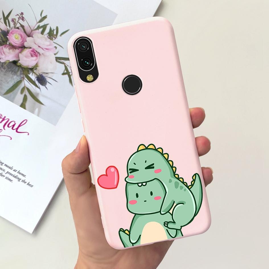 For Xiaomi Redmi 7 7A Case Luxury Marble Landscape Bumper Soft Silicone Back Cover For Xiaomi Redmi Note 7 Pro Note7 Phone Cases