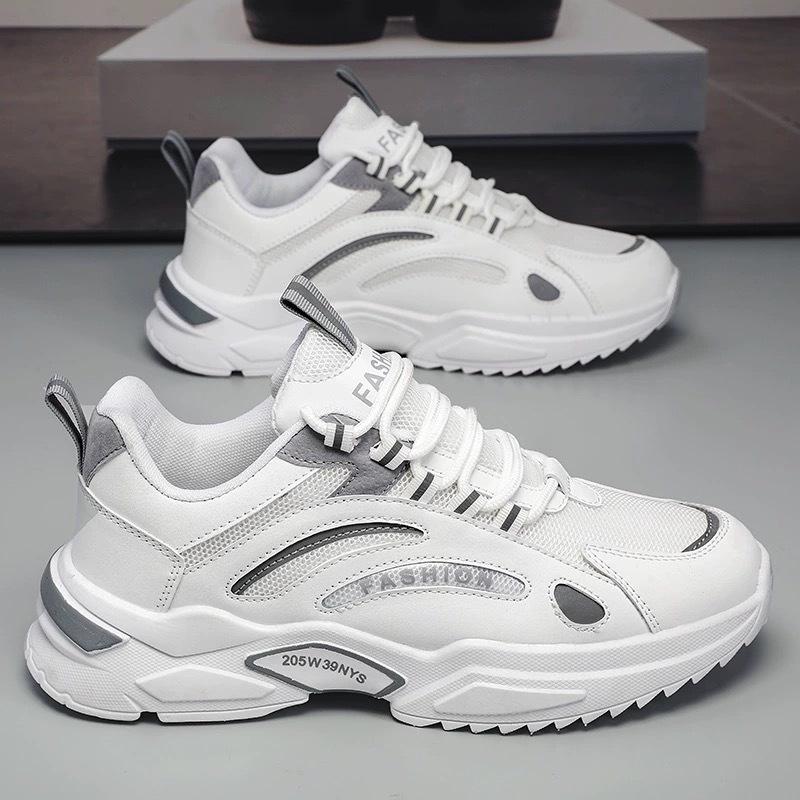 Designer Men's Trendy Shoes Summer New Breathable Shoe Mesh Casual Sneakers Male Anti Slip Comfortable Running Shoes Homme