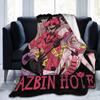 Hazbins Hotels Alastor and Lucifer  Blanket Coral Fleece Plush Summer Demon Super Warm Throw Blankets for Sofa Car Rug Piece