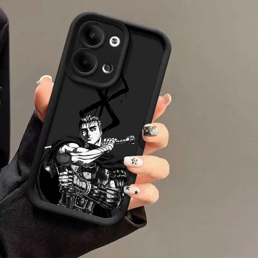 Чехлы для телефона с изображением японского аниме Берсерк для Oppo Reno 14 13 12 11 F 10 5G 6 7 8 Pro Plus Чехол 8T 4G 7Z 8Z 5G 14Pro Ударопрочный Funda