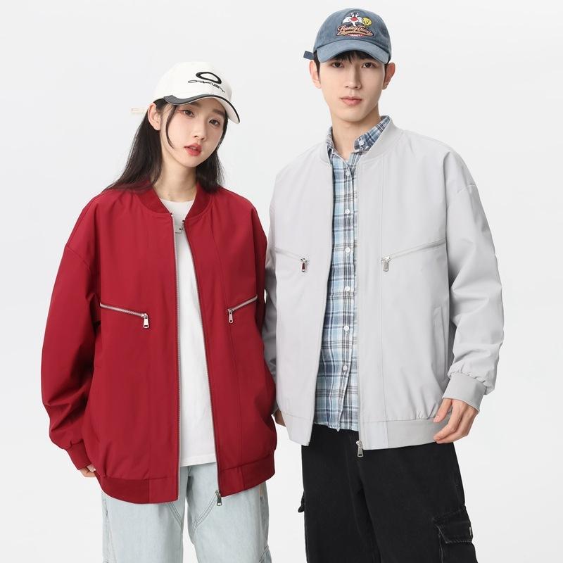 American Baseball Jacket Men's Spring and Autumn Trend High Street Ruffian Teen Bomber Jacket