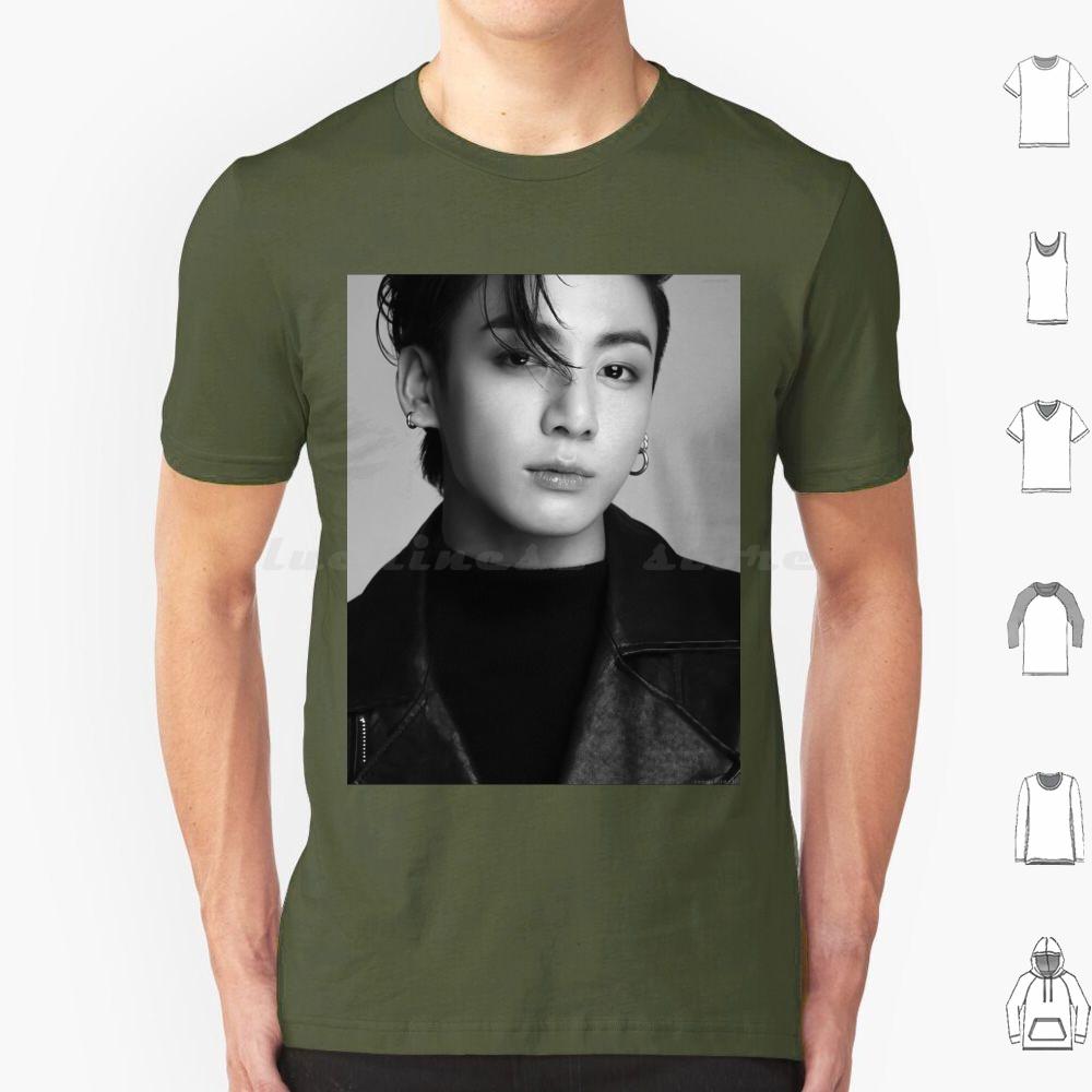 Jungkook T Shirt Big Size 100% Cotton Jungkook Suga Aesthetic Suga Namjoon Rm V Taehyung V Joonie Hobi Hoseok Jimin Jin