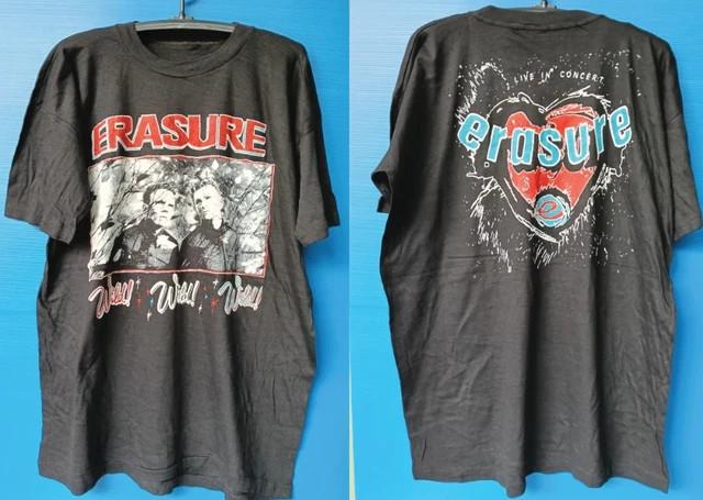 Erasure Tour Vintage Rock Band Pop TShirt Unisex T-Shirt