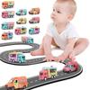 Forward/Backward Cooking Game Kitchen Role Play Ice Cream Truck Mini Inertia Car Van Lorry Model
