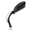 Bike Mirror Shockproof Stainless Steel Bike Accessory Universal Bicycle Rear View Mirror for Electric Bicycle Motorcycle Cycling