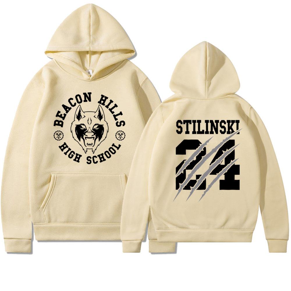 Худи Teen Wolf Stileski 24, осень/зима, MCCALL 11, модный принт, уличная одежда, спортивная одежда для мужчин и женщин, теплая толстовка.