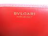 Оригинальный кошелек BVLGARI длинный, с клапаном, из розовой кожи, с логотипом-зажимом, золотая фурнитура, #a769, Восстановленный