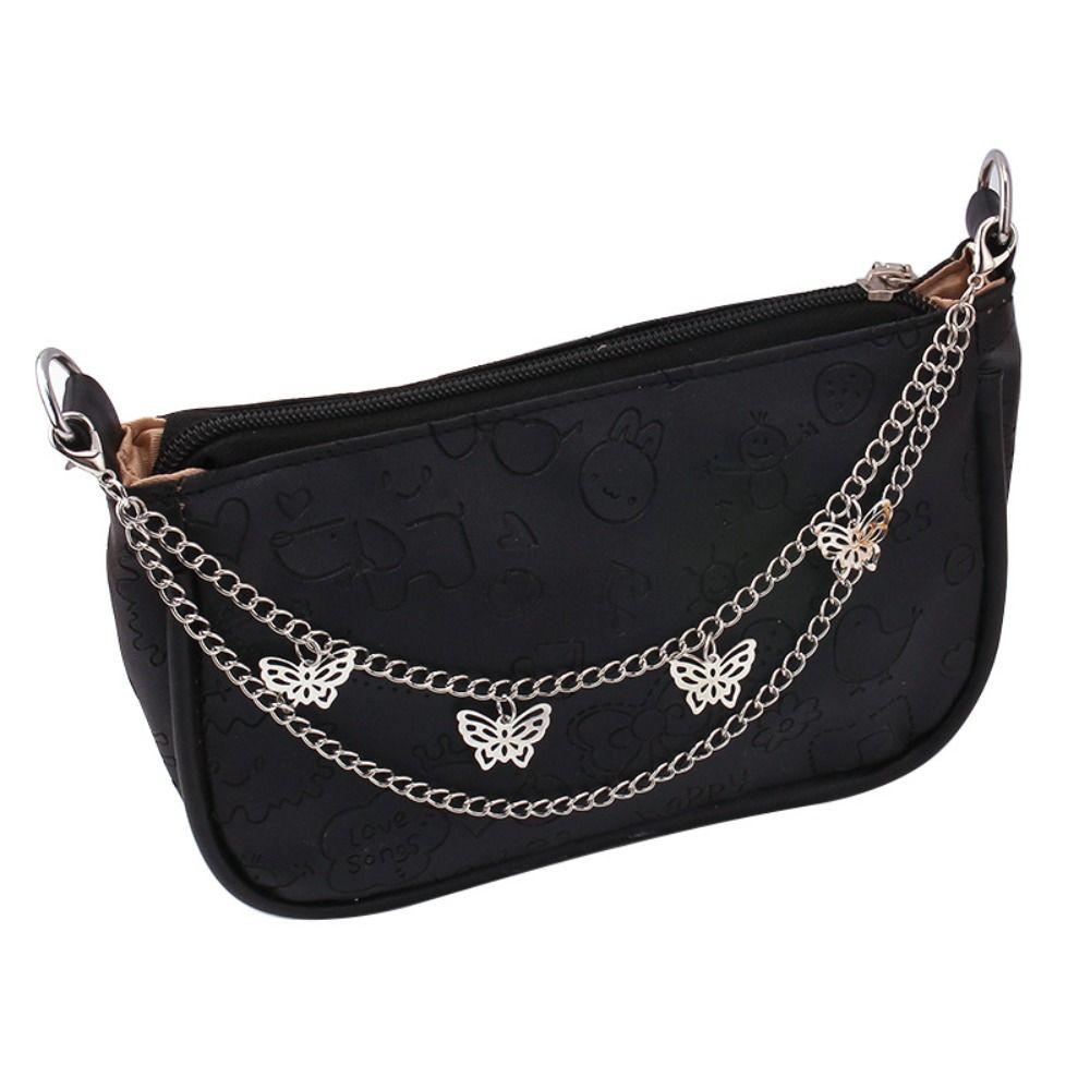 Star Multi-layer Metal Chain Strap Heart Women Bag Accessories Bag Chain For Handbag
