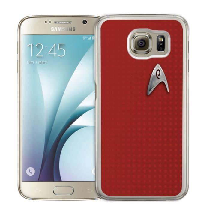 Coque Samsung Galaxy S4 : Star Trek Logo Rouge