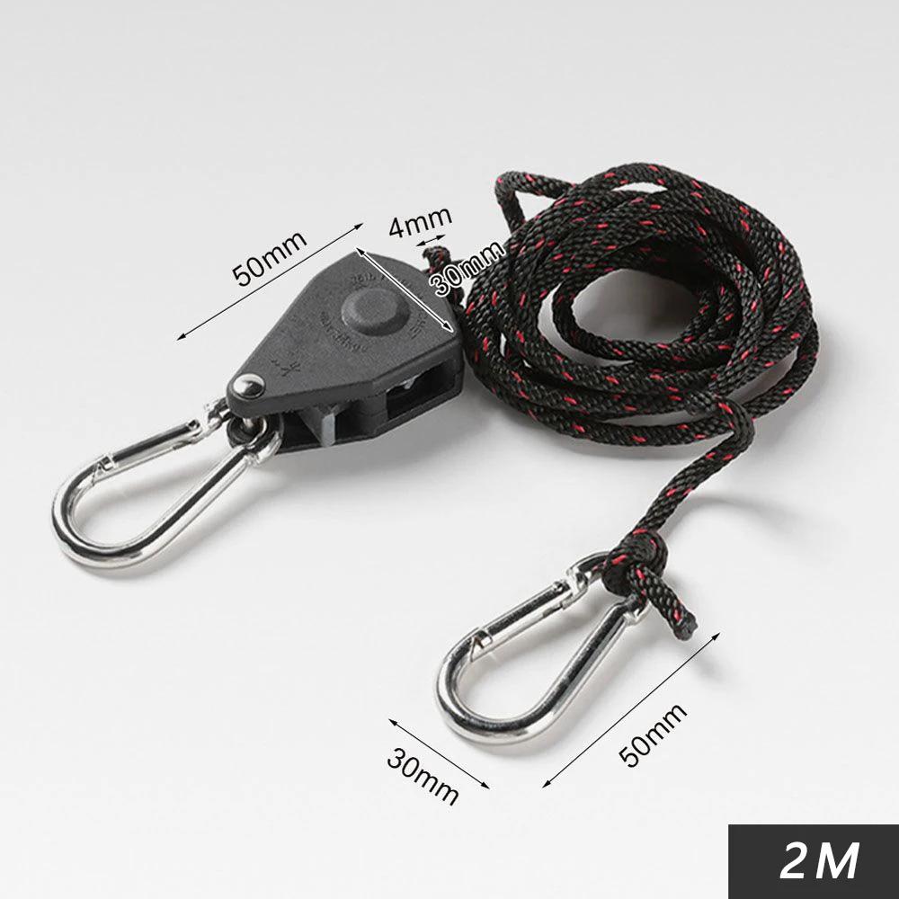 Палатка для кемпинга Регулируемый фиксатор веревки Фиксированная пряжка Блокиратор Натяжитель Трещотка Подвесы Подъемники Освещение Тент для кемпинга Ветровая веревка