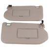 Pair of Left & Right Sun Visor 964019PB0A Fit for Pathfinder (Platinum, SL, SV) 2013?2018 Gray