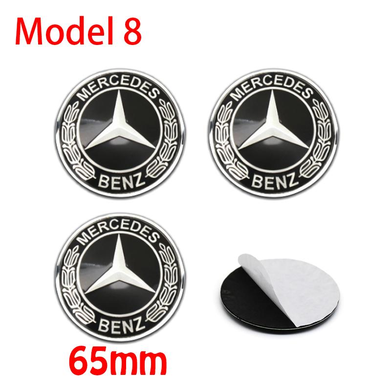 For Benz u104Pcs 56mm 60mm 65mm Car Wheel Stickers Center Hub Cap Car Emblem Badge Decal For Mercedes Benz AMG W204 W205 W210 W211 W212 W213