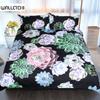 Комплект постельного белья с рисунком в виде суккулентов в цифровом стиле с 3D-принтом King Queen Double Full Twin Single Size