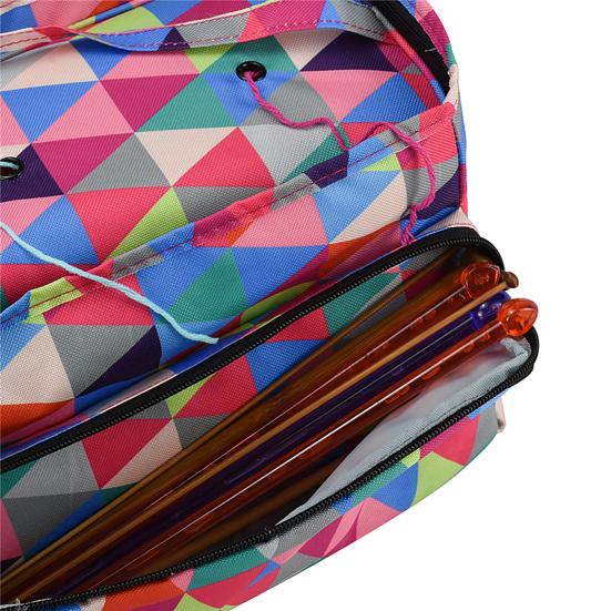 Вязаная сумка большой емкости, прямоугольная ткань Оксфорд 600D, органайзер для вязания, который не запутывается, для спальни