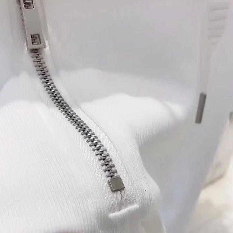 Женская однотонная толстовка с капюшоном нестандартного кроя из коллекции осени 2023 года — модный топ с длинными рукавами.