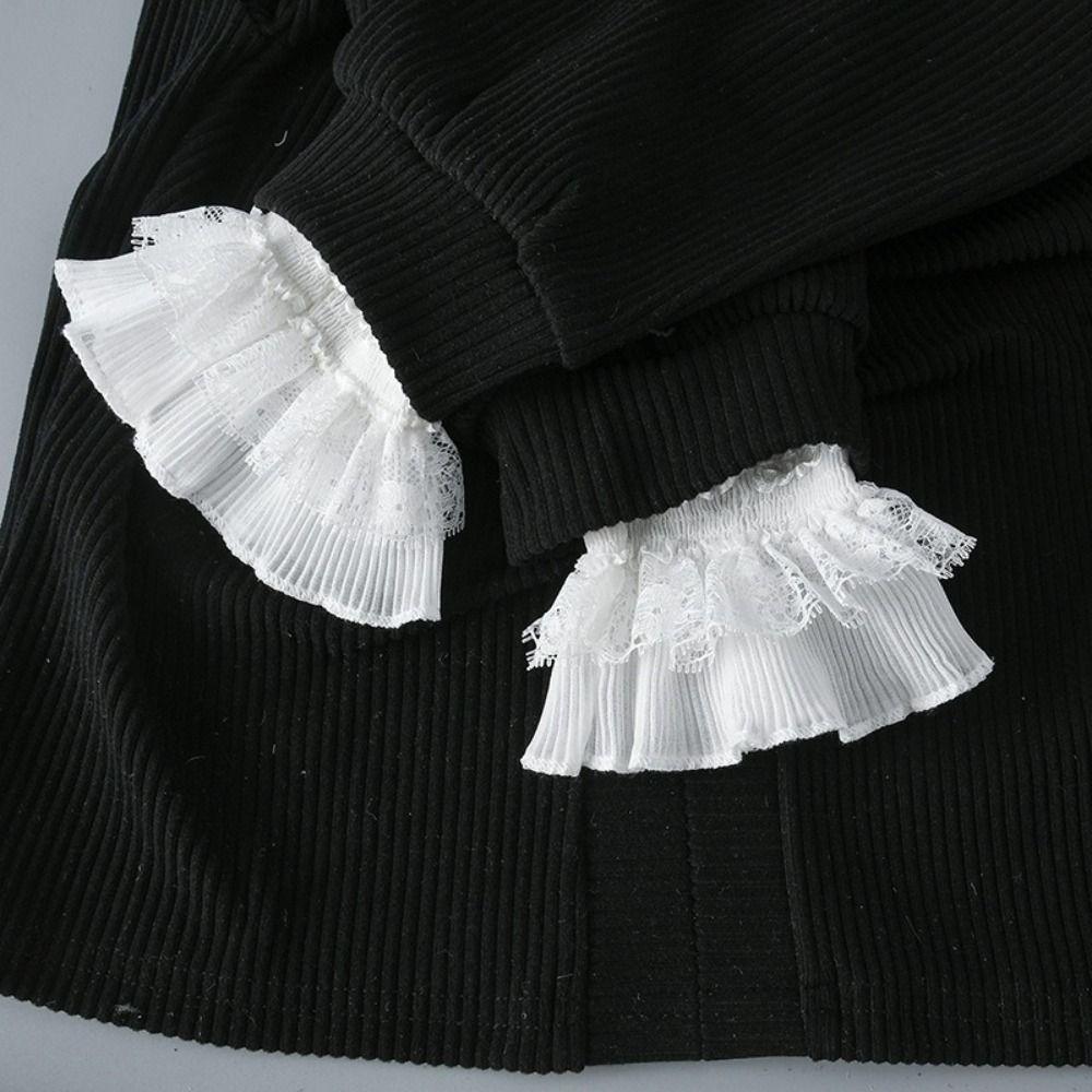 Съемная накладная манжета Многослойная оборка Кружевная манжета Новые манжеты для свитера