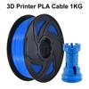 1KG Color 3D Printers Pla Cables 1.75mm Printer Filament 3D Printing Cables 3D Printer Accessory 3D Printer Easy To Print