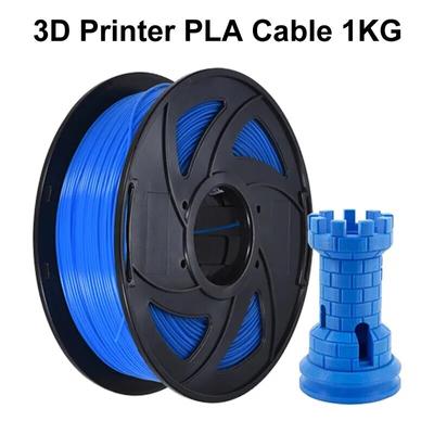 1 кг цветные 3D-принтеры Pla кабели 1,75 мм нить для принтера Кабели для 3D-печати Аксессуары для 3D-принтера 3D-принтер легко печатать