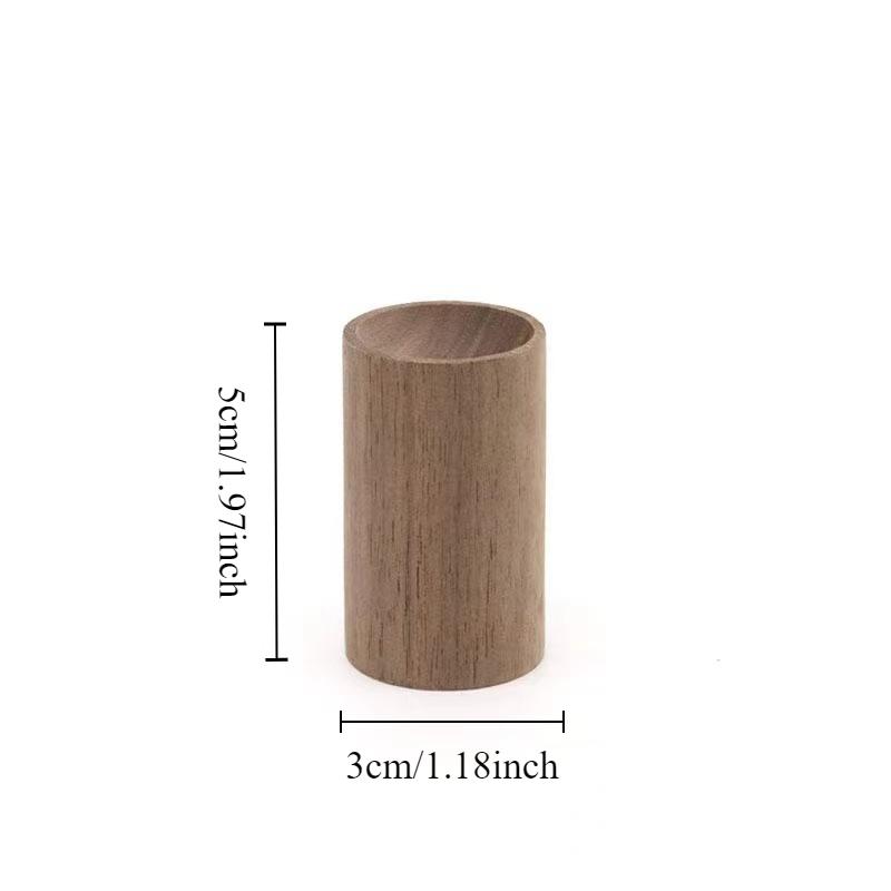 1 шт. Расширенный ароматный цилиндр из дерева для помещения, настольный, с рассыпчатым ароматом, бук/орех/бубинга, дерево для распространения ароматерапии