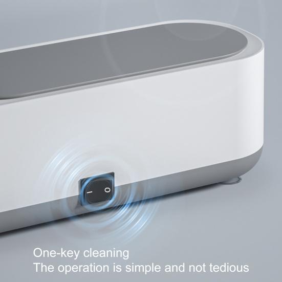 Ультразвуковой очиститель с крышкой, 47 кГц, высокочастотный, тихий, большой емкости, автоматическая кисточка для макияжа для ювелирных изделий, вибрационная машина для очистки, ежедневное использование