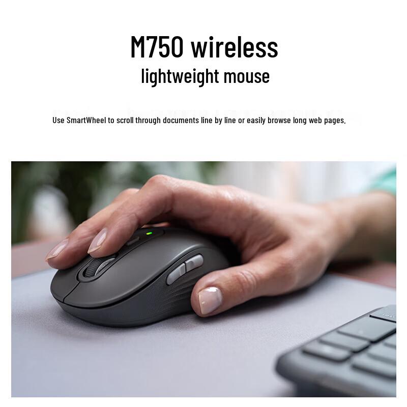Logitech MK950 Slim & Quiet Wireless Keyboard Mouse Combo