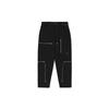 X Tokyo Design Collection Collaboration Solid Color Multi-Zipper Waterproof Cargo Pants Unisex Cargo Pants Black VN000FSPBLK