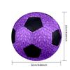 1pc Purple Geometric Lightweight PVC Training Soccer Ball, Size 5, Suitable for Indoor and Outdoor TrainingGift y60364