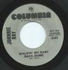 7-дюймовая пластинка JOHNNIE RAY Walkin My Baby Back Home 5347 COLUMBIA US Pop Б/у