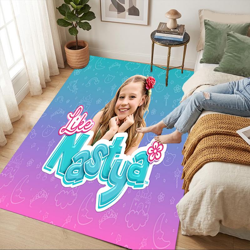 Like Nastya Living Room Nonslip Area Rug Soft Carpet For Bedroom Game Playroom Sofa Office Home Decor Doormat Christmas Gift C926535