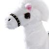 Electric Plush Horse Toy Kids Walking Movable Tail Interactive Horse Plushie Toy Toddlers Boys Girls Educational Simulation Stuffed Animal Toy
