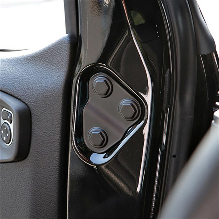 Door Screw Protector Cover Trim For Jeep Wrangler JL JLU JT 2018 2019 2020 2021
