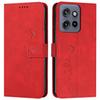 For Motorola Edge 50 Neo 5G/Moto S50 5G/Thinkphone 25 5G Case Viewing Stand PU Leather Phone Cover Imprinted Pattern