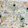 Декоративный скотч для питомцев Washi Tape B079 Fairy Meow Отправка Фушоу Ведьма Сама Офис Древний материал Наклейка для DIY