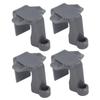 4Pcs Marine Fenders Clip Easy Adjustment Smoother Surfaces Quadrate Pontoon Rail Boat Bumper Clips