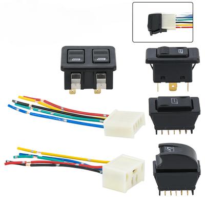 Универсальный автомобильный электрический переключатель стеклоподъемника контроллер управления 5-контактный DC 12 В 20A аксессуары для оконного регулятора