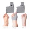 Yousheng 1 пара корректоров для пальцев ног, устойчивых к истиранию, дышащих, удобных в носке, эластичных разделителей пальцев ног, корректоров вальгусной деформации большого пальца стопы