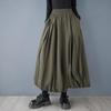 Plus Size High Waist Vintage Spring Autumn Casual Loose Long for Woman Skirts Womens Skirt