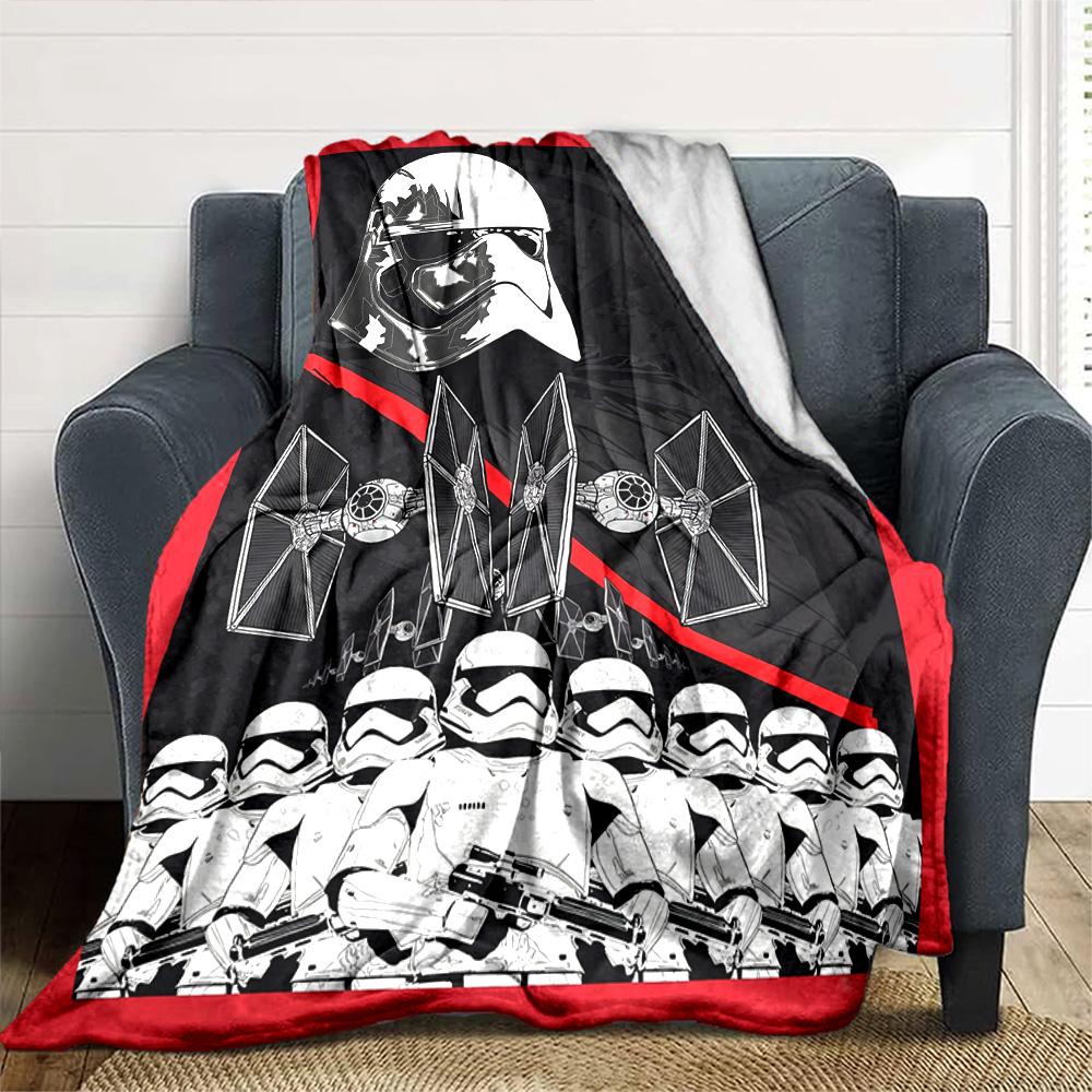 Star Wars Blanket Warmthful Decor Great for Bed Sofa Livingroom Four Seasons Multipurpose Stylish Decor Perfect Gift for Relatives and Friends