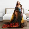Charlie Kirk Creative Meme Funny Blanket Cover Kirkification Plush Throw Blankets Bedroom Sofa Decoration Lightweight Bedspread