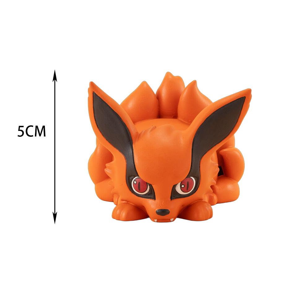 8Pcs/Set Anime Naruto Figure Kakashi Sasuke Uchiha Itachi Gaara Haruno Sakura Action Figural Q Version PVC Model Kids Toys Gift