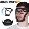 Маска для защиты работы Прозрачный защитный экран для лица Лицо Маска для лица Защитный Уличный Обогрев Инструменты для дома и кухни Маска для лица