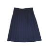Summer Pleated 63cm W75X Length 63 [Bicester Girl] 24-ply Skirt, 1386001, Length, Girls, 88, Navy,