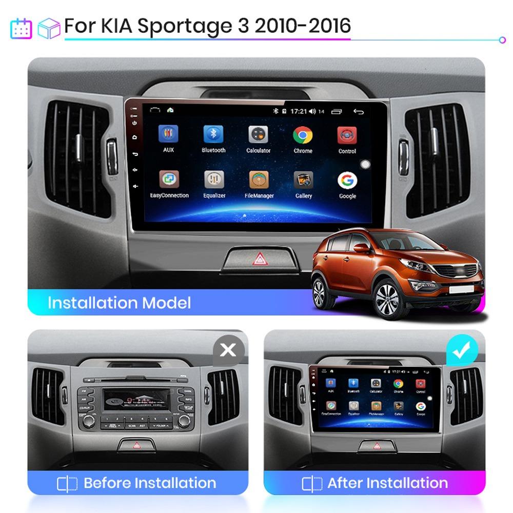 Android Car Radio For KIA Sportage 3 2010-2015 Multimedia Player Head Unit Stereo GPS Navigation BT WIFI 1+16GB