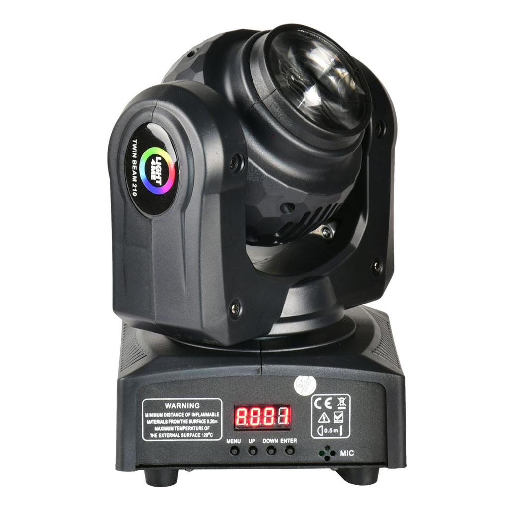 Light4Me Twin Beam 210 Mini Głowica Ruchoma Led Dwustronna