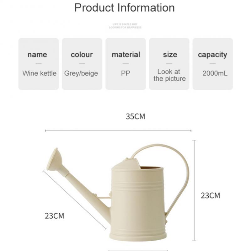 Горячая лейка для комнатных растений, лейка для цветов для уличных растений, садовые инструменты с длинным носиком для комнатных растений