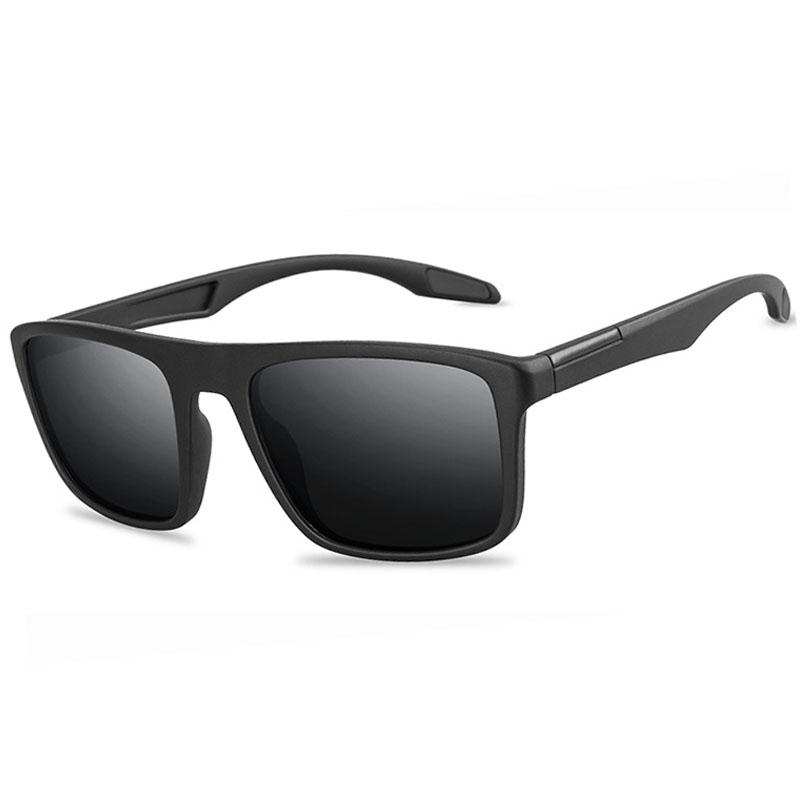 Shades Polarized UV400 Sport Unisex Men Women Sunglasses Square Sun Glasses Vintage High Quality