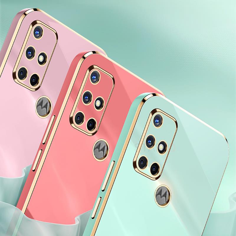 Чехол-держатель с покрытием для Motorola Moto G30 G20 G60 G50 G10 G52 G22, чехол-подставка Moto 20 E20 E7 G9 Plus G8 Play Power, мягкий силиконовый чехол для телефона с подставкой