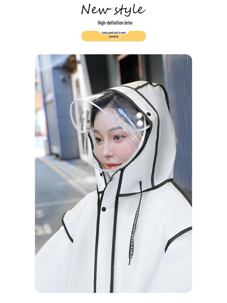 Полноразмерное водонепроницаемое пончо для электромобиля, езды на велосипеде - унисекс, для взрослых