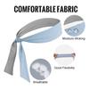 WRELS Sports Headbands Quick Dry Sweatbands Moisture Wicking Non-Slip Headband Adjustable Stretchy Head Tie Running Headbands